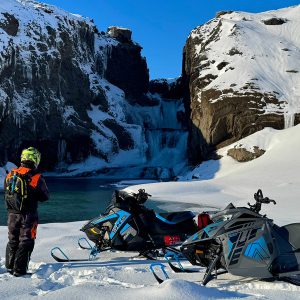 Snowmobile Tours with Backyard Iceland
