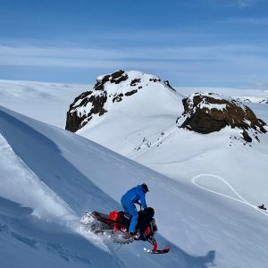 Snowmobile Tours with Backyard Iceland